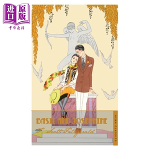 预售 斯科特·菲茨杰拉德系列 罗勒与约瑟芬 英文原版 Basil and Josephine Francis Scott Fitzgerald【中商原版】