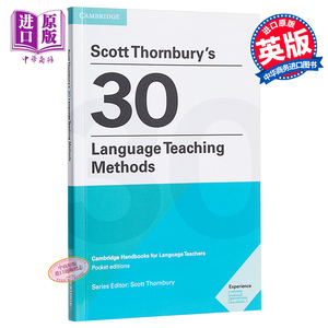 【中商原版】斯科特·索恩伯里30个语言教学方法 英文原版 Scott Thornbury’s 30 Language Teaching Methods 语言教学研究