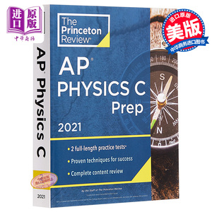 Princeton Review AP Physics C 英文原版 AP物理C备考2021【中商原版】