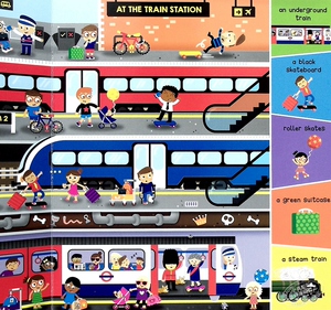 Spot And Learn : Vehicles 点点学习 交通工具 低幼亲子认知启蒙学习绘本 精装 英文原版【中商原版】