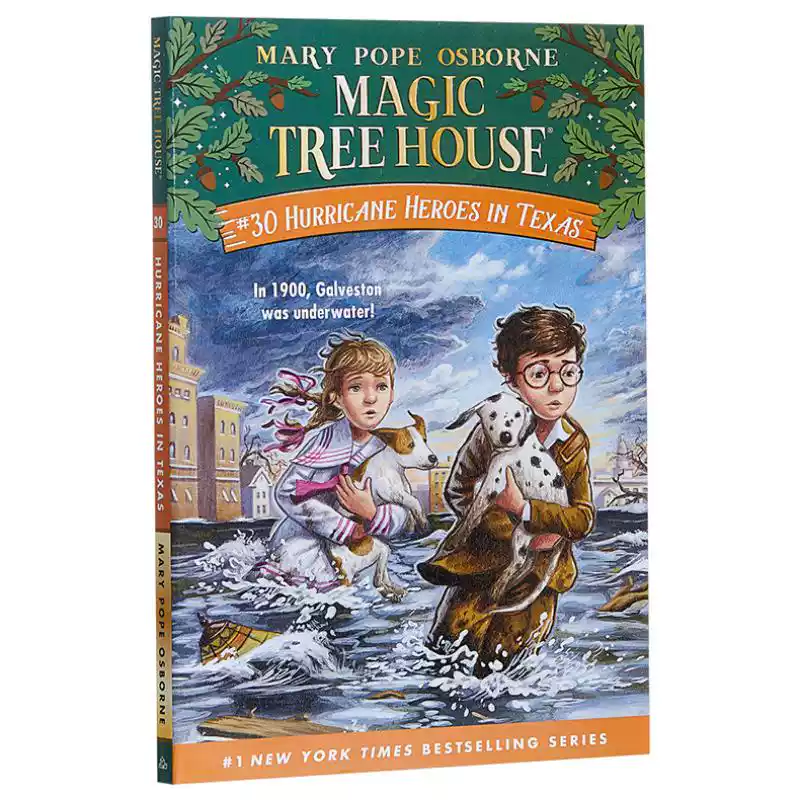 Magic Tree House 30 Hurricane Heroes in Texas 神奇树屋第一季30 儿童初级章节书故事 平装 英文 ...