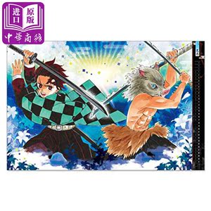 鬼灭之刃 2020年月历 日文原版 鬼滅の刃 コミックカレンダー2020 A3 吾峠呼世晴 JUMP 漫画销量力压海贼王 炭治郎祢豆子 中商原版