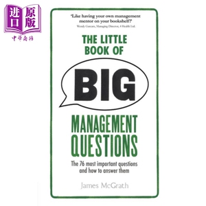 LITTLE BOOK OF BIG MANAGEMENT QUESTIONS 英文原版 培生 大管理 小手册 问题【中商原版】