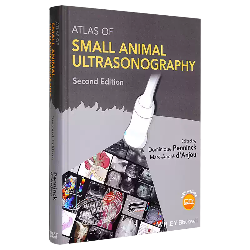 現貨Atlas Of Small Animal Ultrasonography 第2版小動物超音波掃瞄術