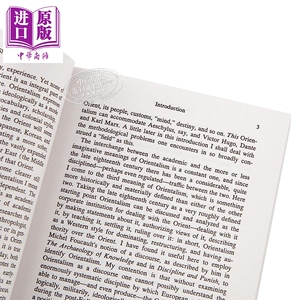 Orientalism 英文原版 东方主义 萨义德 Edward W. Said【中商原版】