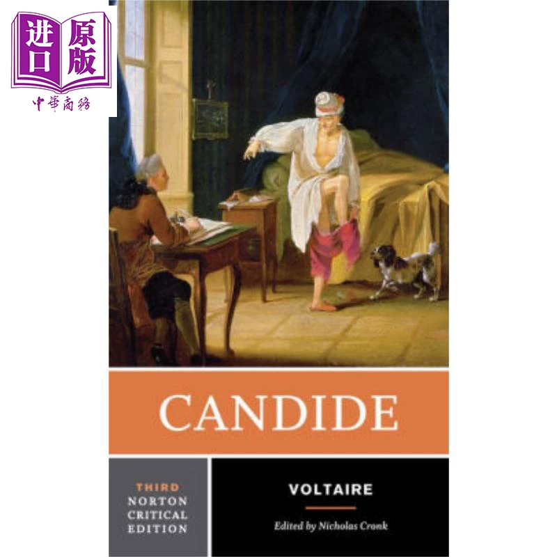 Кандид Voltaire Нортон Литературная интерпретационная серия английское оригинальное издание старое реальное апокалиптическое Voltae [оригинальное китайское бизнес-издание]