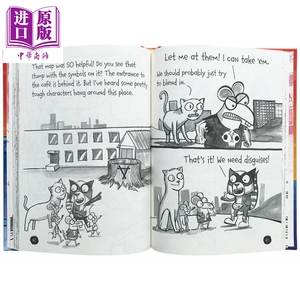 Remy Sneakers And The Lost Treasure Remy Sneakers #2 小浣熊雷米2 儿童初级章节书故事漫画 精装 英文原版 7-10岁【中商原版】