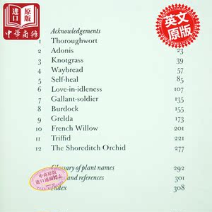 中商原版 杂草的故事英文原版weeds The Story Of Outlaw Plants