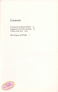 【中商原版】愤怒的葡萄 英文原版 文学小说 The Grapes of Wrath 进口图书 约翰·斯坦贝克 John Steinbeck 经典文学