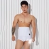 Quần lót bụng nam cạp cao cạp cao boxer sịp bia ôm sát bụng nam đàn hồi cao nylon thoáng khí - Giữa eo