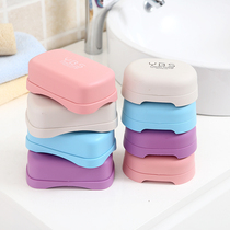Soap box creative covered with large rectangular table soap box Laundry soap with a simple lid