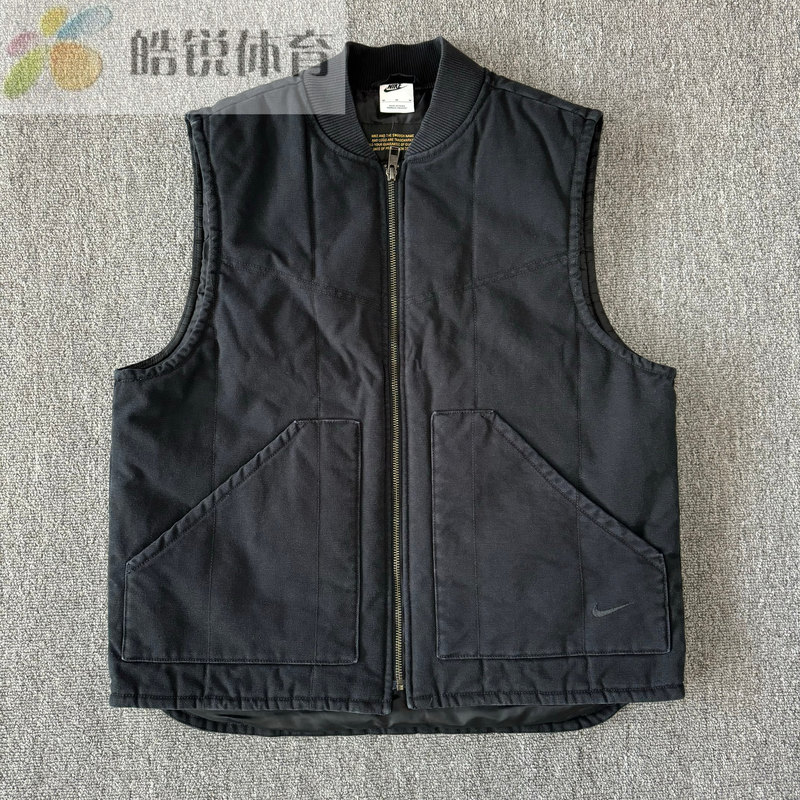 Haorui Sports Nike Men's Retro Sports Casual Warm Cotton Vest Fq1862-010 Haorui Sports Nike Men's Retro Sports Casual Warm Cotton Vest Fq1862-010