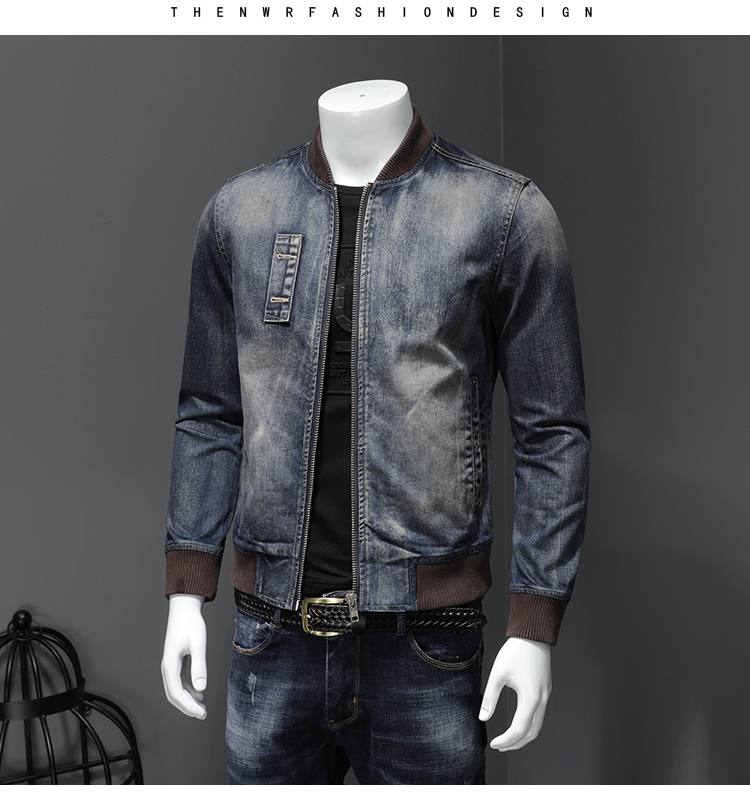 A3397 1880K ÁO KHOÁC NAM QIUTYGF MÙA XUÂN THU ĐÔNG THỜI TRANG NAM JEAN BÒ G05 SẢN PHẨM MỚI