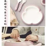 Детская ложка для еды для тренировок, вилка, обеденная тарелка