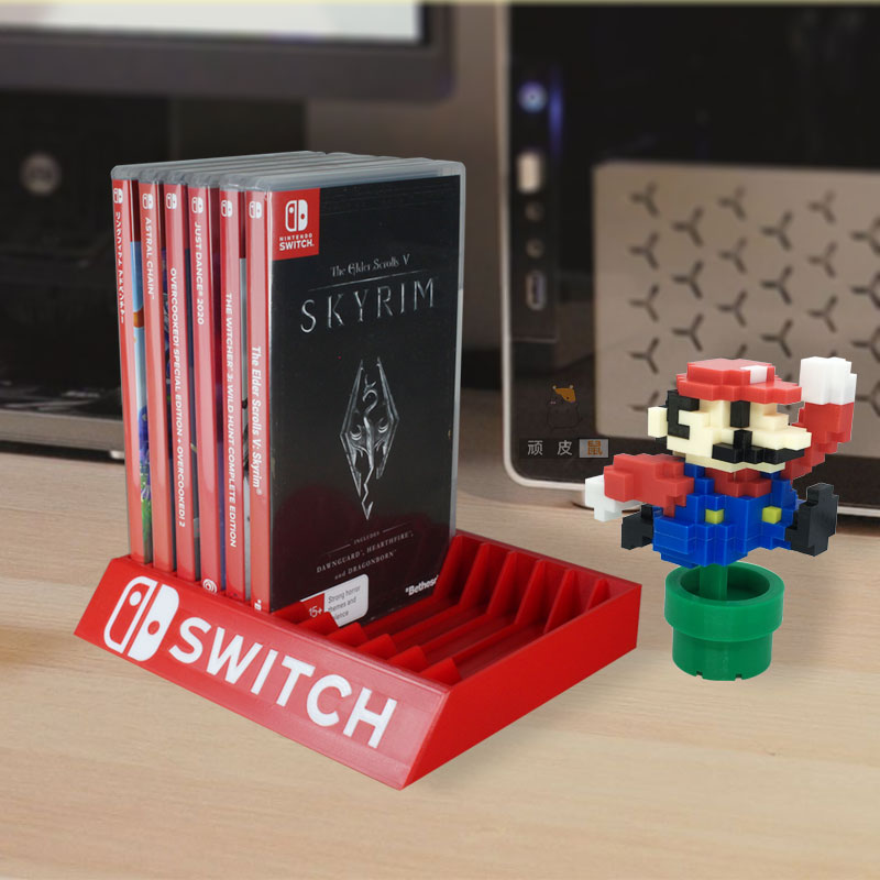 Nintendo switch game card containing box storage layer rack ns card with containing layer shelf disc rack CD holder