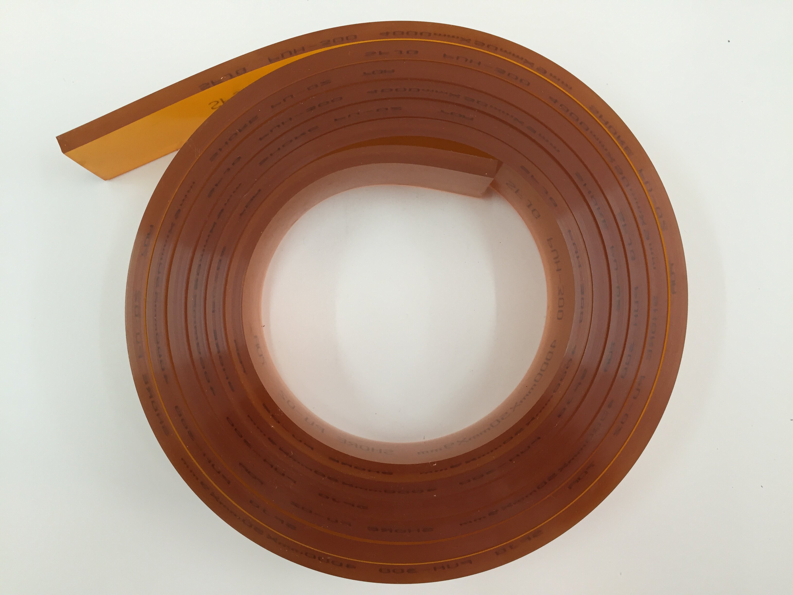 ULinet version printing scraping rubber screen printing adhesive tape abrasion-resistant scraping glue 50 * 9 flat openings resistant to solvents