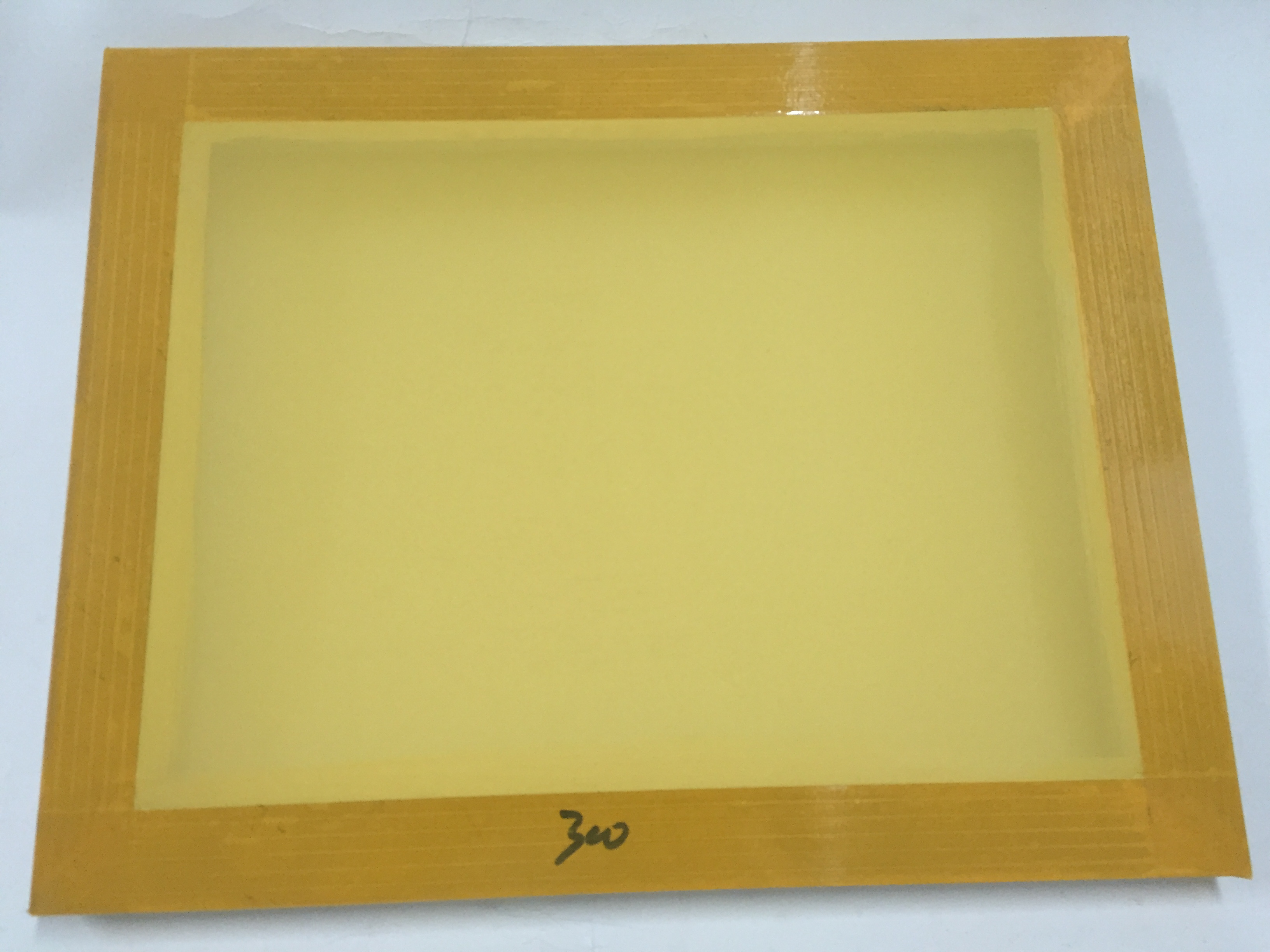 Aluminum frame printing screen printing screen production Specifications: 30*40 cm, 60 mesh, imported screen version