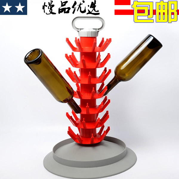 GJ249 (tree drainer bottle drain water control 9 layers 81 bottles) (Foreign trade export original)