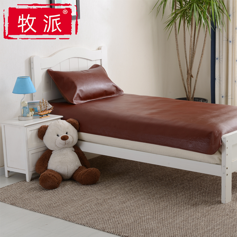 Cow Leather Mat 0 8 m 0 8 m 9m 9m Single Beds Children Cool Mat 1 0 1 2 m Baby Student Dormitory Cool Mat can be set