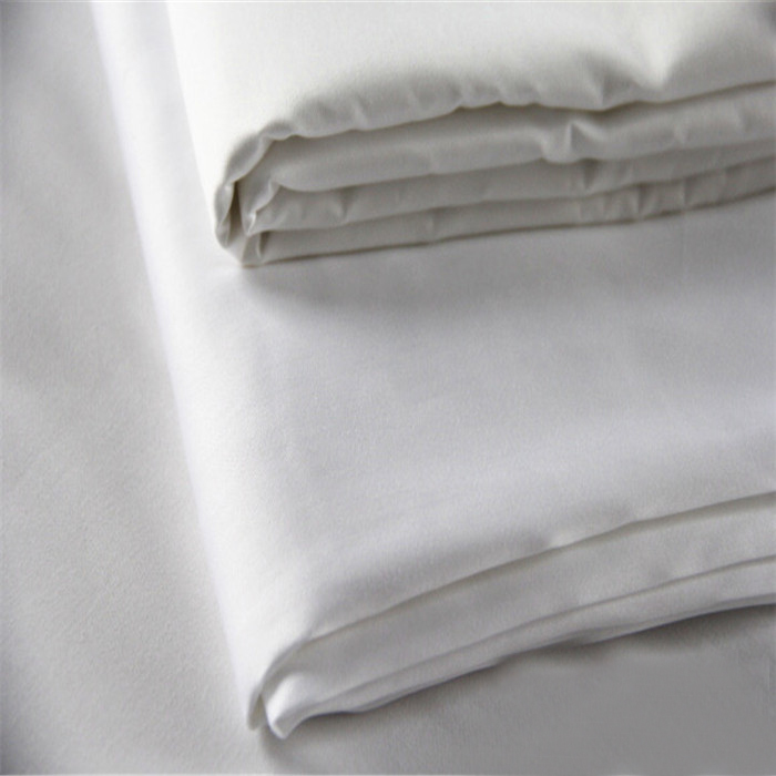 Hotel bedding The same cotton super thick satin soft pure white bed Foreign trade home textile solid color quilt cover quilt cover