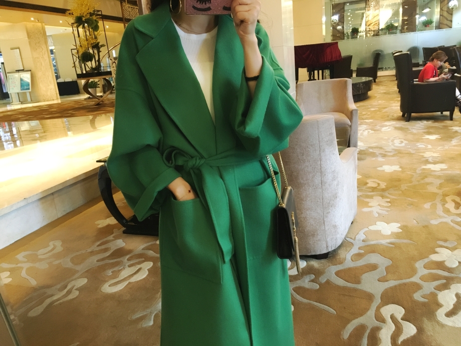Có hình dạng và màu sắc, để bạn không giống nhau trong mùa thu và mùa đông! Áo khoác cashmere nữ hai mặt áo khoác cardigan nữ