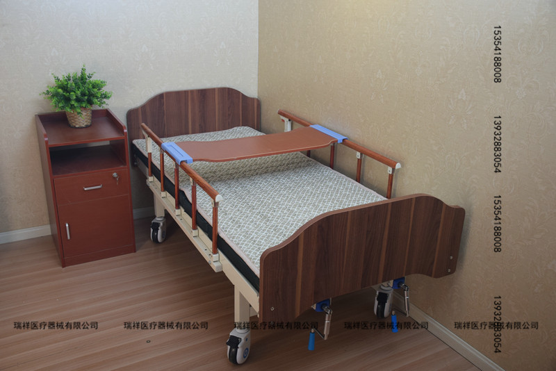 Nursing back curved leg Household bed Multifunctional elderly medical nursing home paralyzed patient lifting single double shaker bed