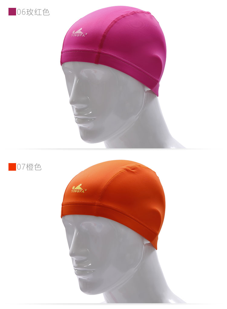 Anh tóc thật thoải mái spandex mũ bơi bên rộng rắn màu unisex vải spandex cap mũ bơi loại nào tốt nhất	