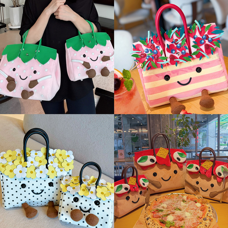 Ctandjim Funny Adult Pizza Pancake Teapot Cheesecake Elf Collection Handbag Ctandjim Funny Adult Pizza Pancake Teapot Cheesecake Elf Collection Handbag