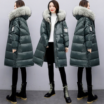 Cotton clothes womens mid-length 2020 winter clothes new Korean loose ins down cotton clothes A-line cloak quilted jacket jacket tide