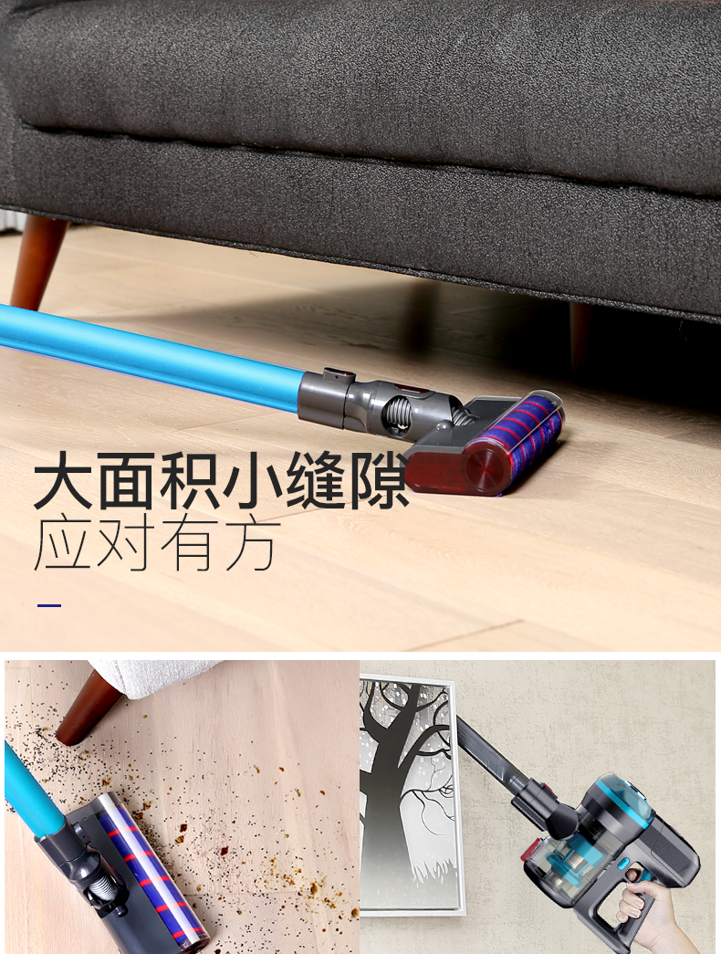 Máy hút bụi không dây Dibea / Diebei hộ gia đình nhỏ cầm tay dọc máy điện không dây M500Pro - Máy hút bụi máy hút bụi cầm tay điện máy chợ lớn