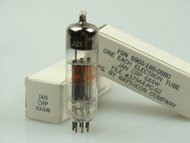 Brand new original box Raytheon 6X4 EZ90 EZ90 CV4005 CV4005 vacuum tube