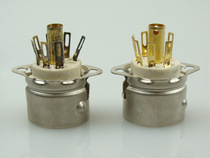 Brand new German gold-plated small 7-foot electronic tube holder