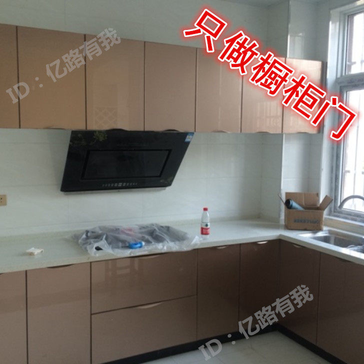 3CCC tempered glass overall cabinet door custom crystal steel door custom invisible frame stove door frameless stainless steel door panel