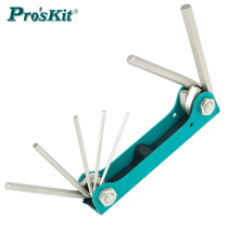 Taiwan Baogong 8PK-021N Folding Allen Set (7 sets) 1 5-6mm screwdriver imported