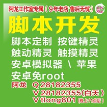 触动精灵按键脚本定制苹果手机安卓模拟器等