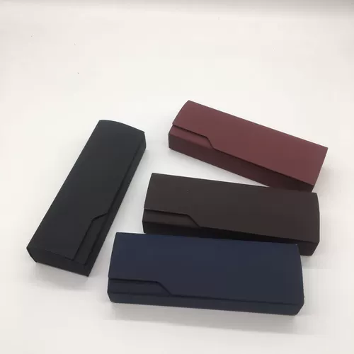 Матовые очки, коробка для хранения ручной работы, оптовые продажи, делается под заказ, с печатью вашего логотипа, прямые продажи с завода