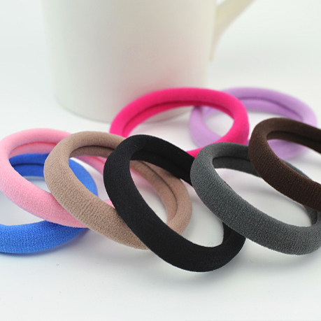 The Korean version does not hurt the elastic super-good durable hair ring No seam rubber band Korea hair rope hair ring simple hair ring