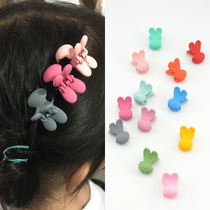 Cute Fresh Little Rabbit Side Clip Small Grab Clip Liu Haifa Clip South Korea Hair Accessories Mini Children Frosted Hair Grab Small Number