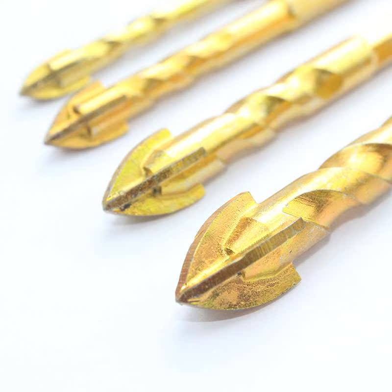 Crosshead Ceramic Triangle Drill Upscale Cross carbide Tile Triangle Drill drill Glass drilling tile Punch