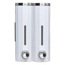 Hotel bathroom shower gel shampoo press bottle bathroom wall-mounted soap dispenser punch-free hand sanitizer box