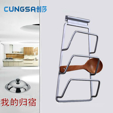 Chuangsha space aluminum kitchen supplies Pot cover storage layer shelf shelf Wall rack Overall overall cabinet layer rack Vegetable rack