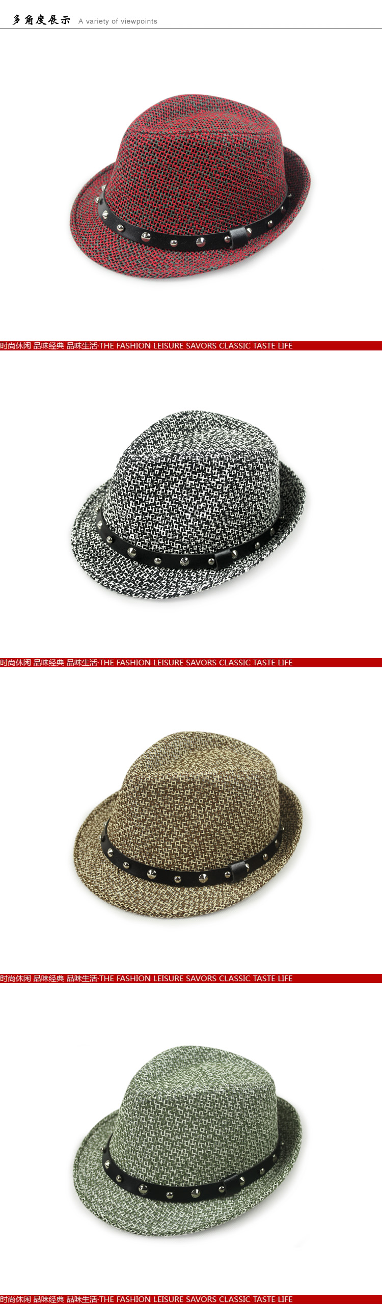 Chapeau pour homme cloche en paille - Ref 1925856 Image 12