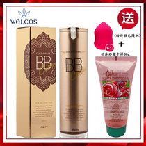 South Korea BB Frost Town of Baked Makeup Fruit Four in-one BB Cream Repair of Best-Been Gold Cover BB Cream Persistent