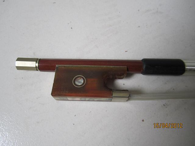 (Seller)Handmade high-grade violin bow rod Brazilian Sumu bow Sheepskin horn Mongolian horsetail