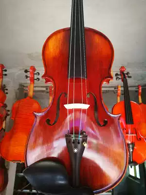 Viola high-grade manual solid wood pattern piano beginner practice verification test viola sound quality standard factory direct sales