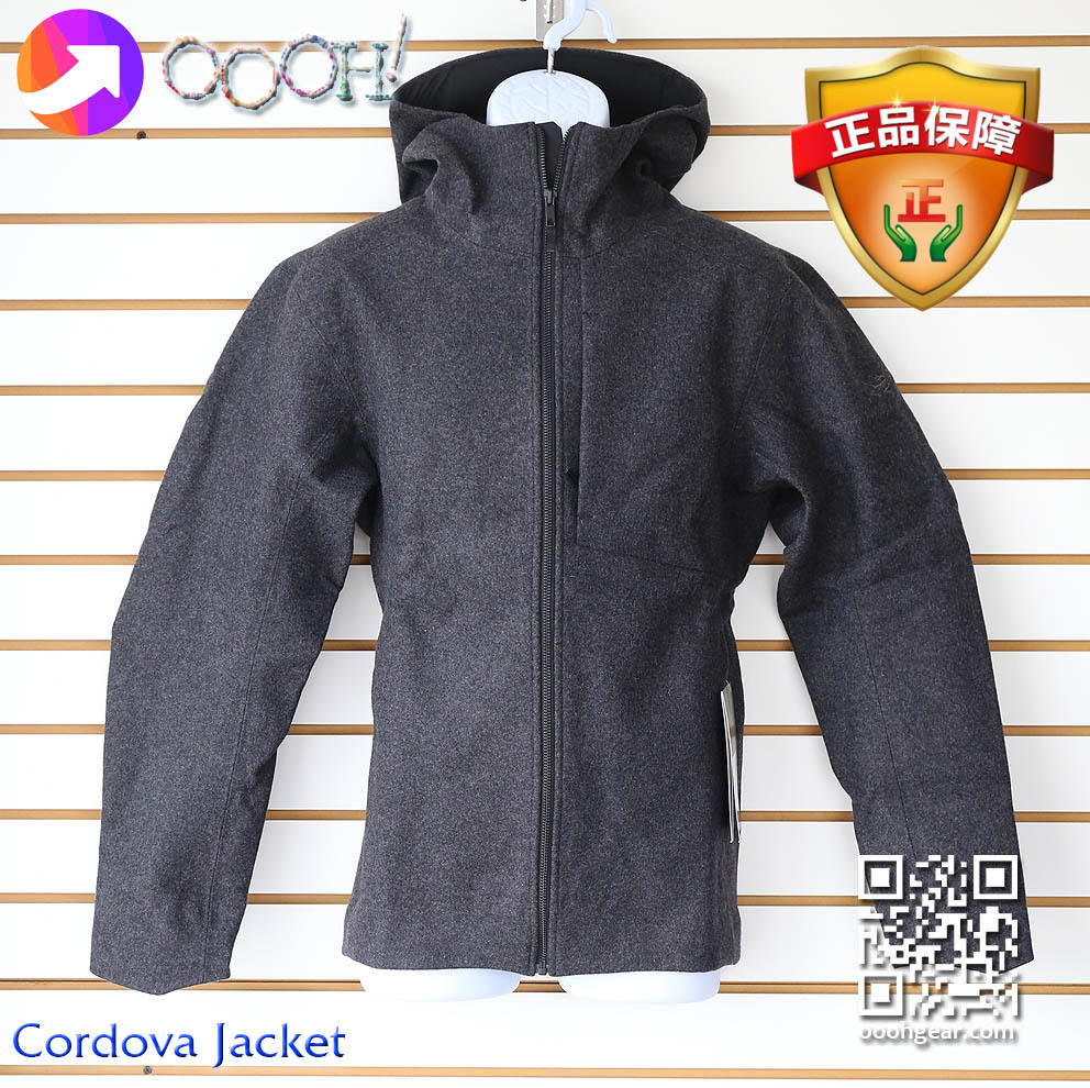 (OOOH) Arcteryx Cordova Jacket Weatherproof Wool Shell Coat