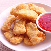 Cheese chicken nuggets Brushed chicken nuggets Cheese chicken nuggets Crispy golden sandwich chicken nuggets Western coffee snacks 2 kg