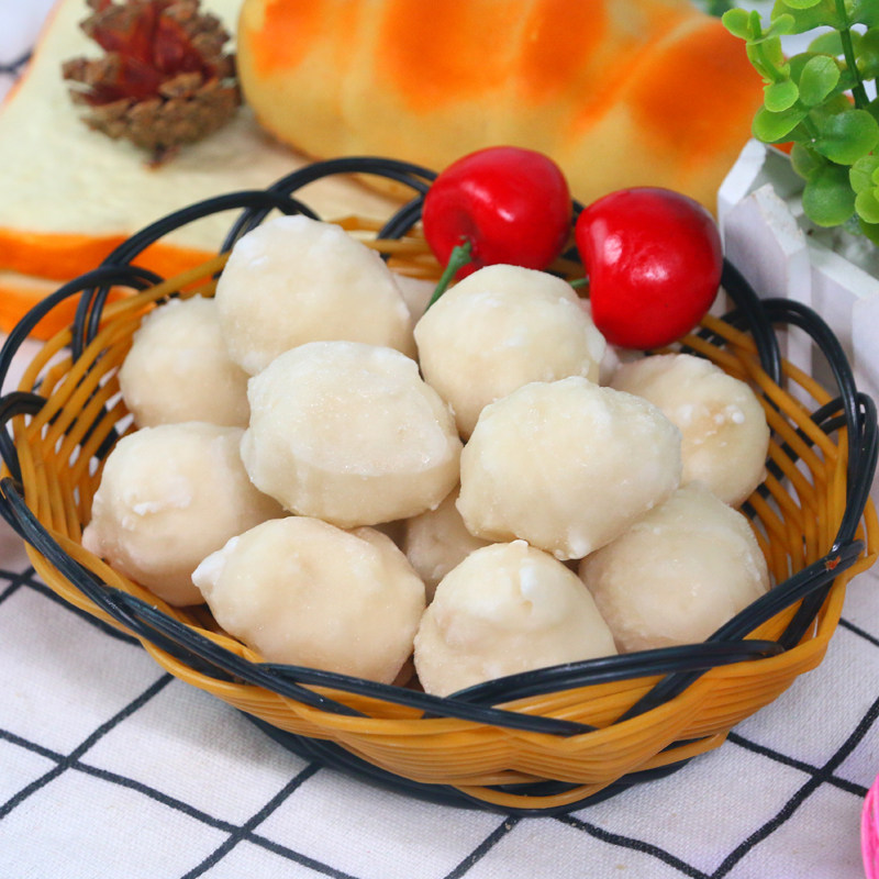 Fried Blossom Branches 3-System Wanfu Pure Handmade Handmade Chicken Pork Celiac Frozen Squid Fish Balls Semi-finished 2 catties