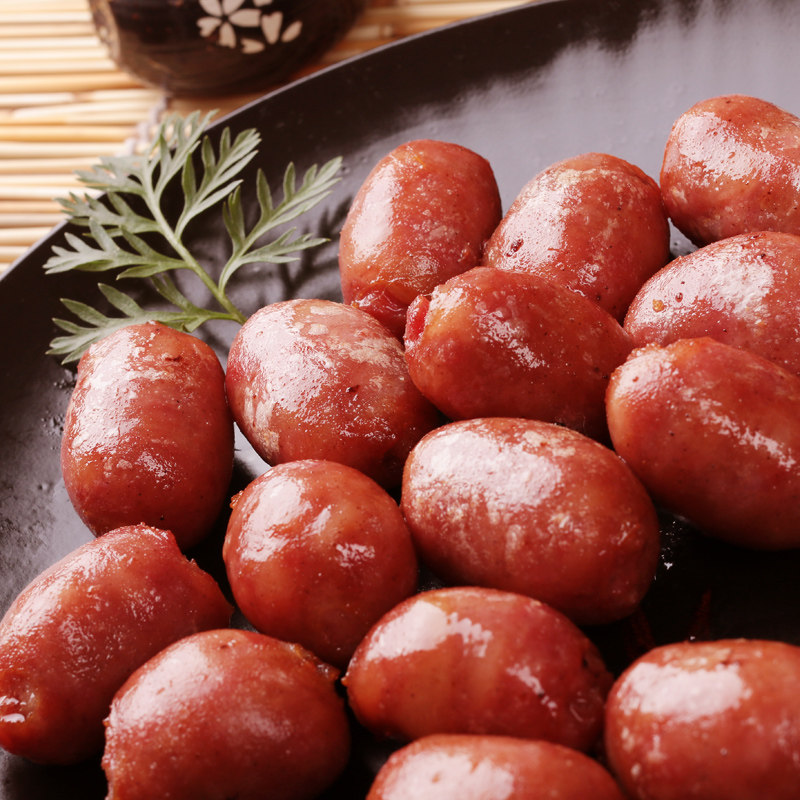 Mouthful Pork Sesame Oil Fried Barbecue Intestines Small Sausage Crunchy Sausage Desktop Sausage Barbecue 6 catties for about 150