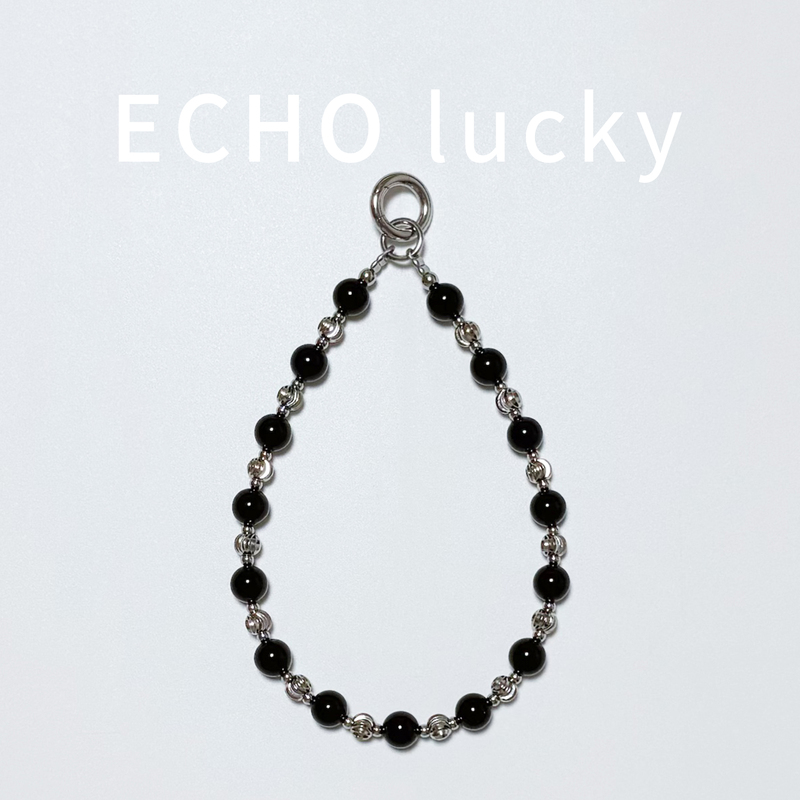 Echo Lucky High-Quality Natural Black Agate Hand-Held Short Chain Mobile Phone Keychain Bag Pendant Accessory Echo Lucky High-Quality Natural Black Agate Hand-Held Short Chain Mobile Phone Keychain Bag Pendant Accessory